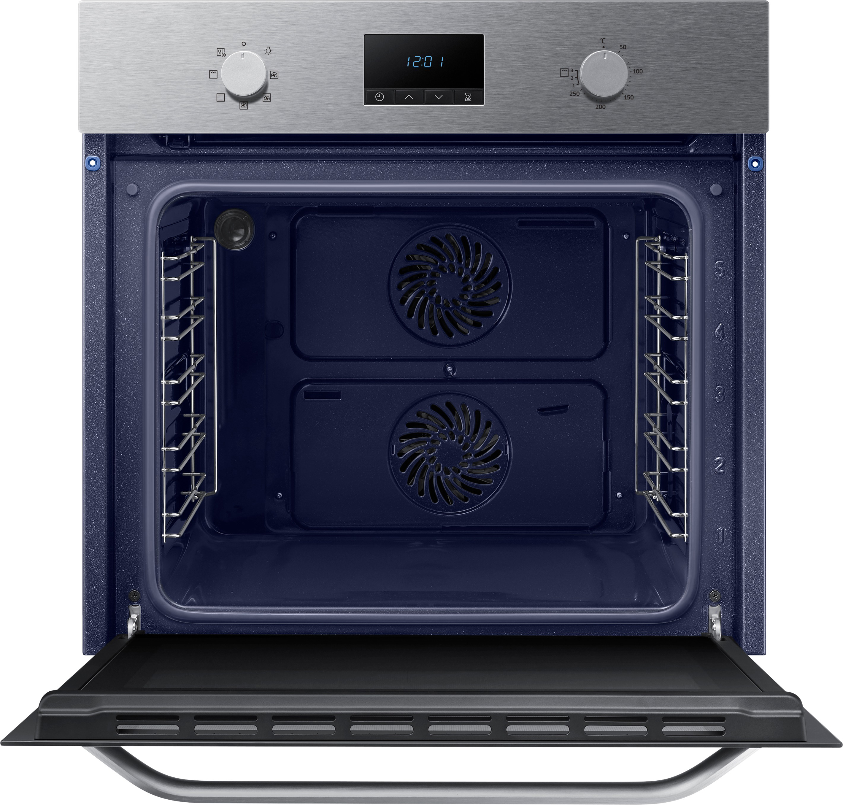 SAMSUNG NV70K1310BS, Backofen (Einbaugerät, 70 l, 595 mm breit)