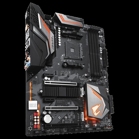 GIGABYTE X470 Aorus Ultra Gaming Mainboard Schwarz