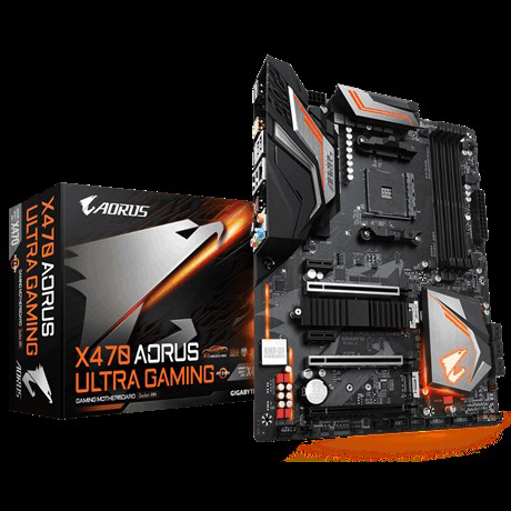 GIGABYTE X470 Aorus Ultra Gaming Mainboard Schwarz