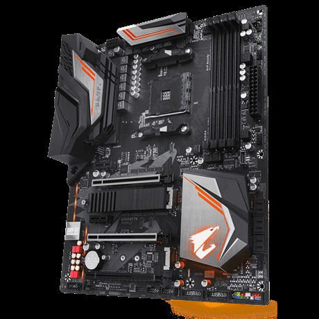 GIGABYTE X470 Aorus Ultra Gaming Mainboard Schwarz