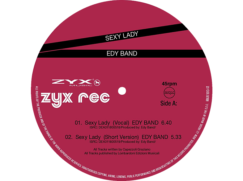 Edy Band - Sexy Lady - (Vinyl)