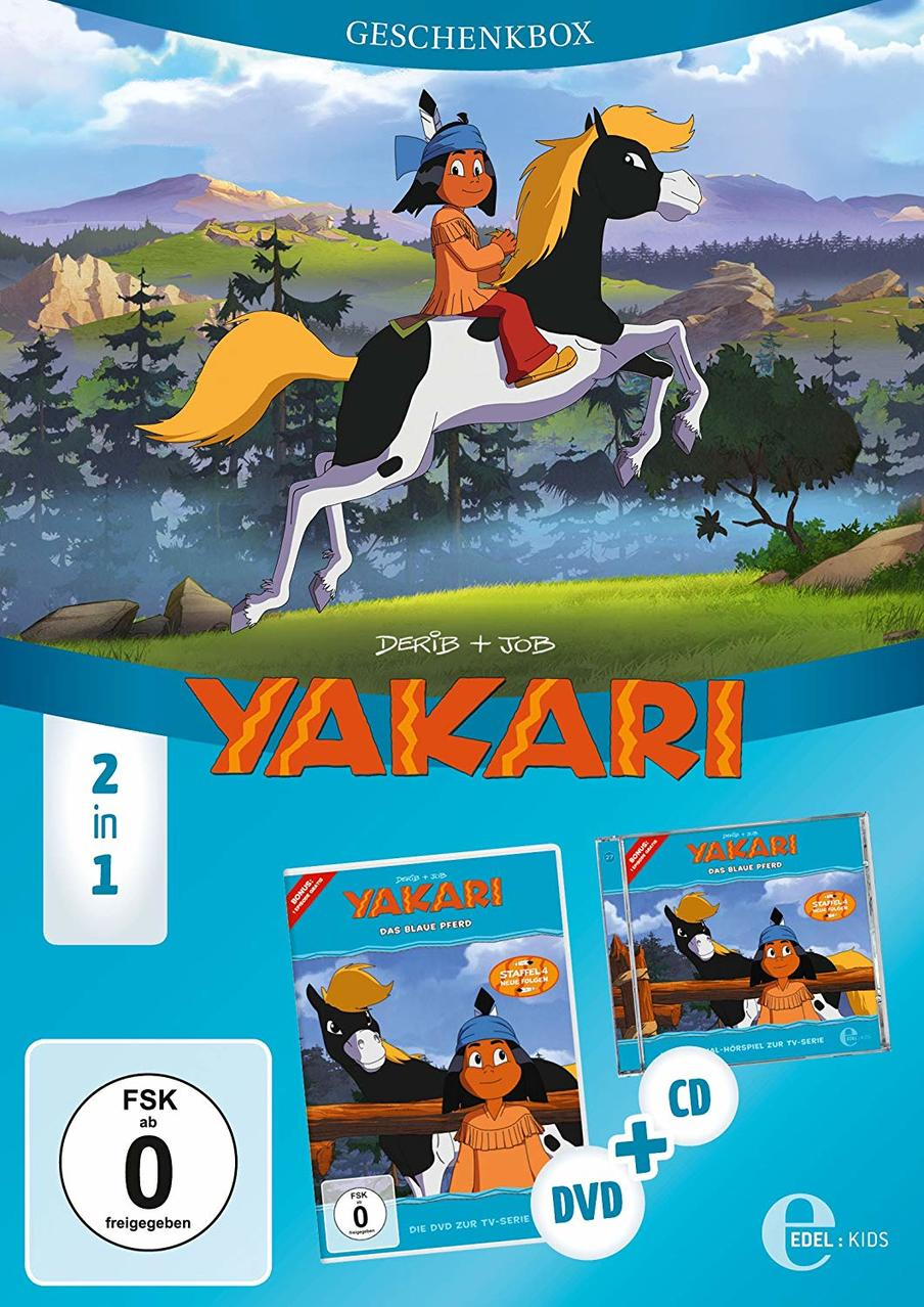 Yakari - (1)Geschenkbox  - (CD + DVD Video)