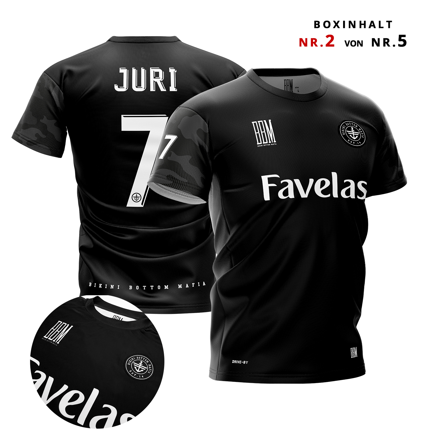 JURI - Bratans aus Favelas (Limited Gang-Box)  - (CD)