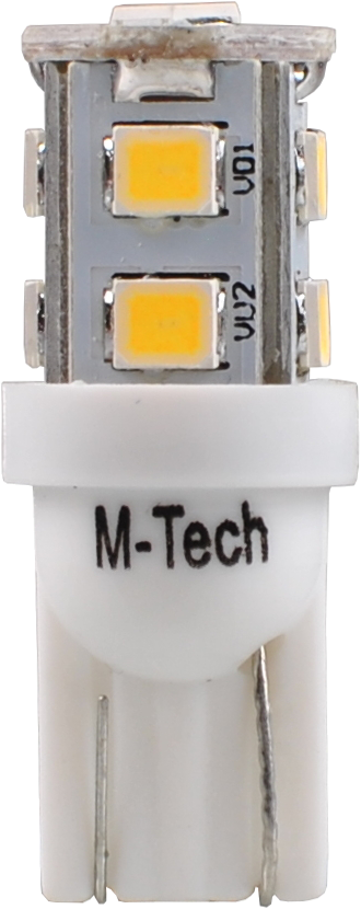 HOMASITA 72LB018W T10 LED 9x2835 SMD fehér, 1 pár