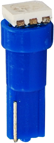 HOMASITA 72LB053B T5 LED 1x5050 SMD kék, 1 pár