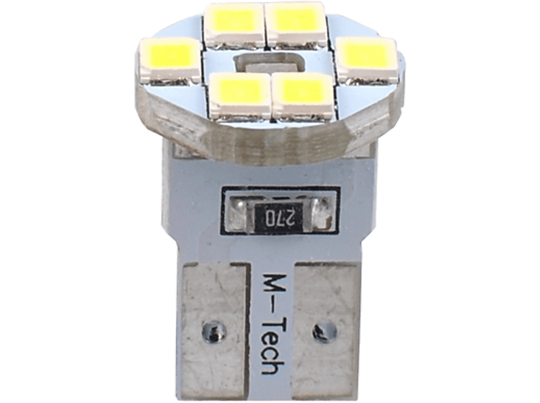 HOMASITA 72LB079W T10 LED P 6x3528 SMD fehér, 1 pár