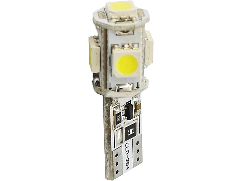 HOMASITA 72LB321W T10 LED P 5x5050 SMD Can-Bus fehér, 1 pár