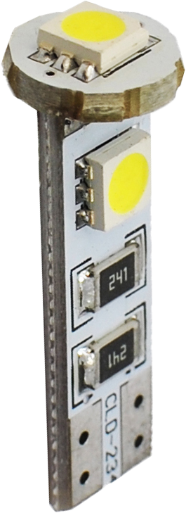 HOMASITA 72LB324AW T10 LED P 4x5050 SMD Can-Bus fehér, 1 pár