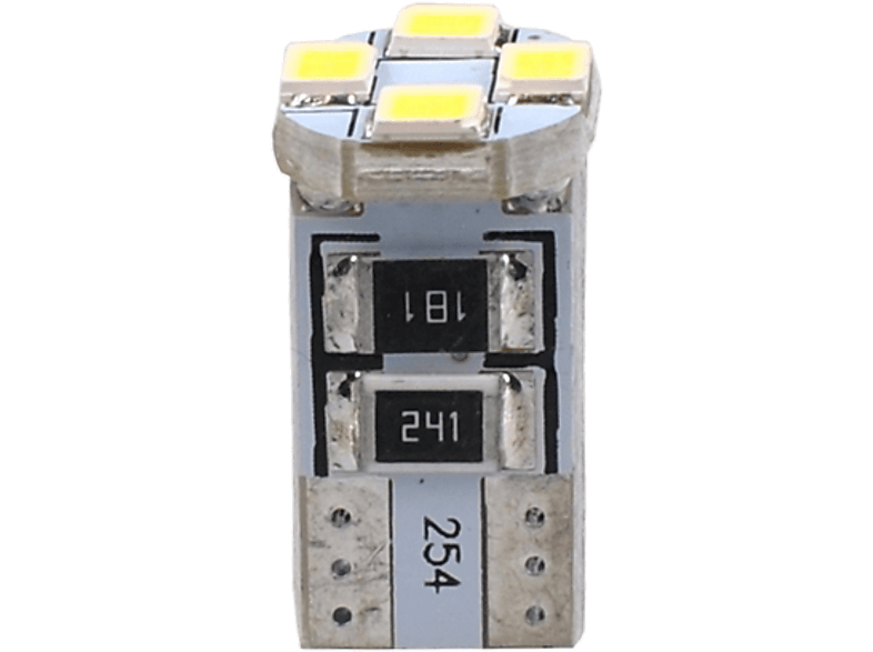 HOMASITA 72LB329W T10 LED P 4x3528 SMD Can-Bus fehér, 1 pár