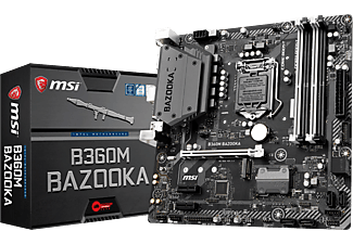 MSI MSI B360M BAZOOKA - Gaming-Mainboard - Intel® B360 - Nero - Scheda madre gaming