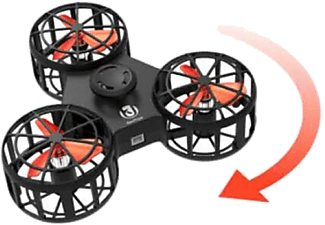 SHENZHEN SHENZHEN RC XFLY BOOMERANG DRONE - Drone - 180 mAh - Nero/Arancione - Drone di gioco (Multicolore)