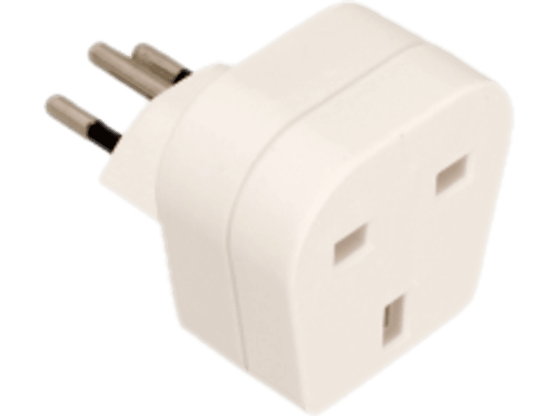 SCHOENENBERGER 8014S ADAPTER PLUG CH/GB - Reiseadapter (Weiss)