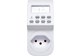 SCHOENENBERGER 87.404 - Zeitschaltuhr wöchentlich digital Timer (weiss)