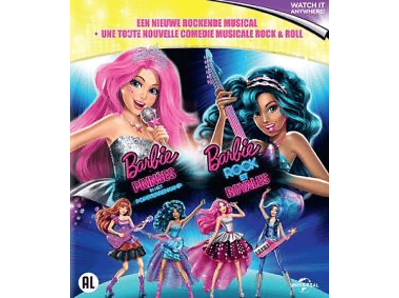 Barbie - Prinses in het popsterrenkamp Blu-ray