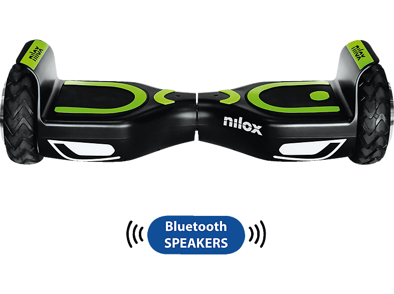 Hoverboard | Nilox DOC 2 Plus 360 W 10 km/h Altavoces Bluetooth Tecnología autoequilibrio