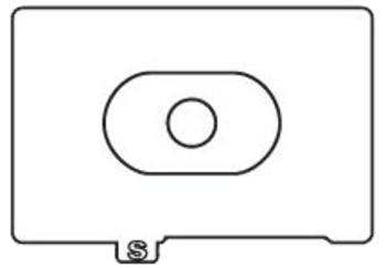 CANON EC-S - Mattscheibeneinsatz (Transparent)