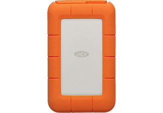 LACIE LaCie Rugged Thunderbolt™ USB-C - Dischi rigidi esterni SSD - 500 GB - Arancione/Argento - Disco rigido (SSD, 512 GB, Arancione/Argento)