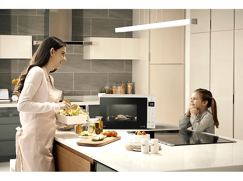 LG MS 23 NECBW, Mikrowelle (1000 Watt)