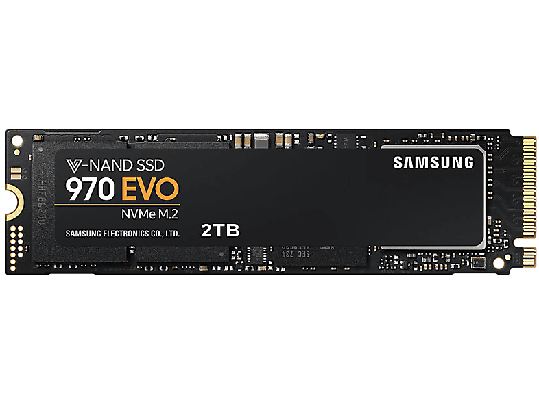 SAMSUNG Interne SSD-schijf 2 TB 970 EVO NVMe M.2