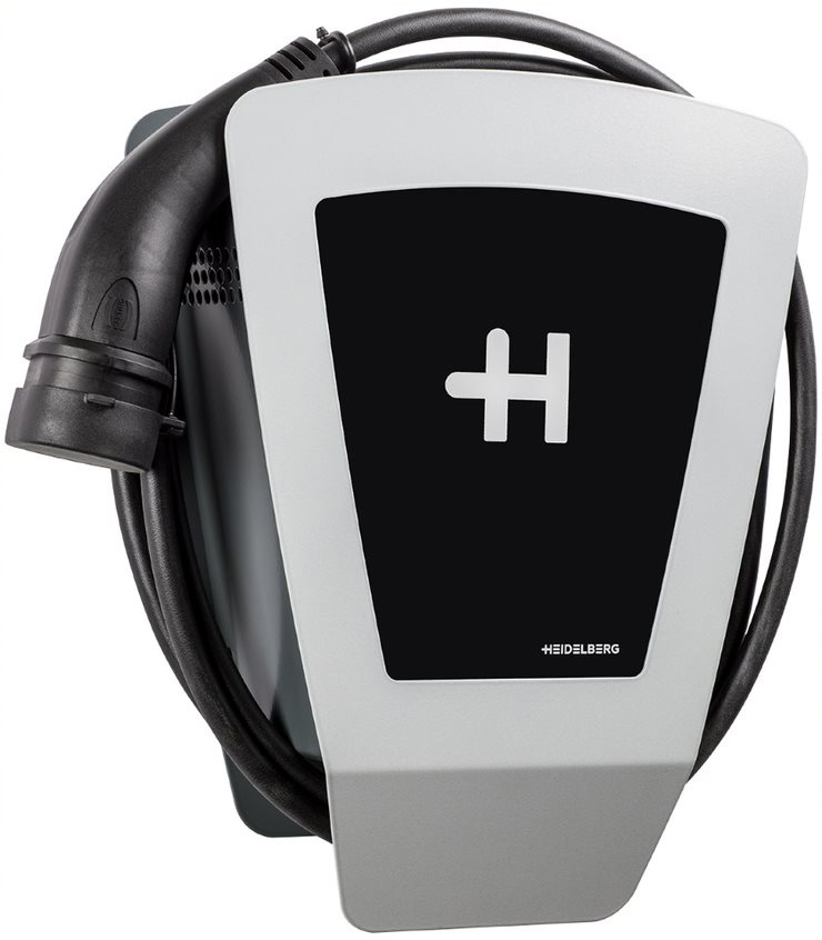 HEIDELBERG WALLBOX HOME ECO 3.5 M Ladestation für Elektrofahrzeuge, Kabellänge: 3,5 m