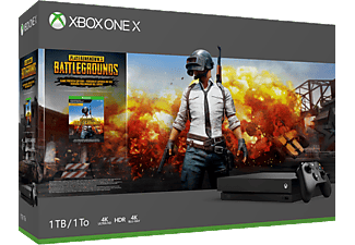 Xbox One X 1TB - Playerunknown's Battlegrounds Bundle - Console de jeu - Noir