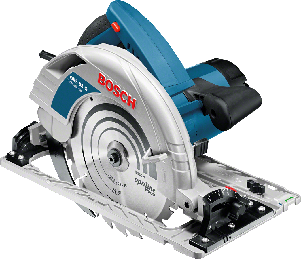 BOSCH PROFESSIONAL GKS 85 G elektromos kézi körfűrész - 060157A900