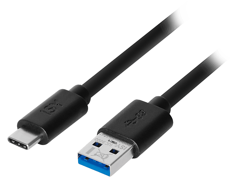 ISY IUC3200 USB A - Type-C kábel, 2 méteres