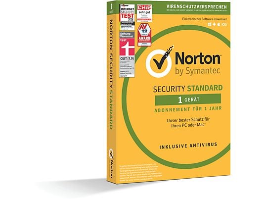 NORTON™ Security Standard für 1 Gerät (download Code ohne Datenträger) - [PC]