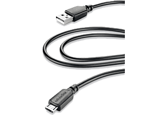 CELLULARLINE Micro USB 2m Şarj ve Data Kablosu Siyah