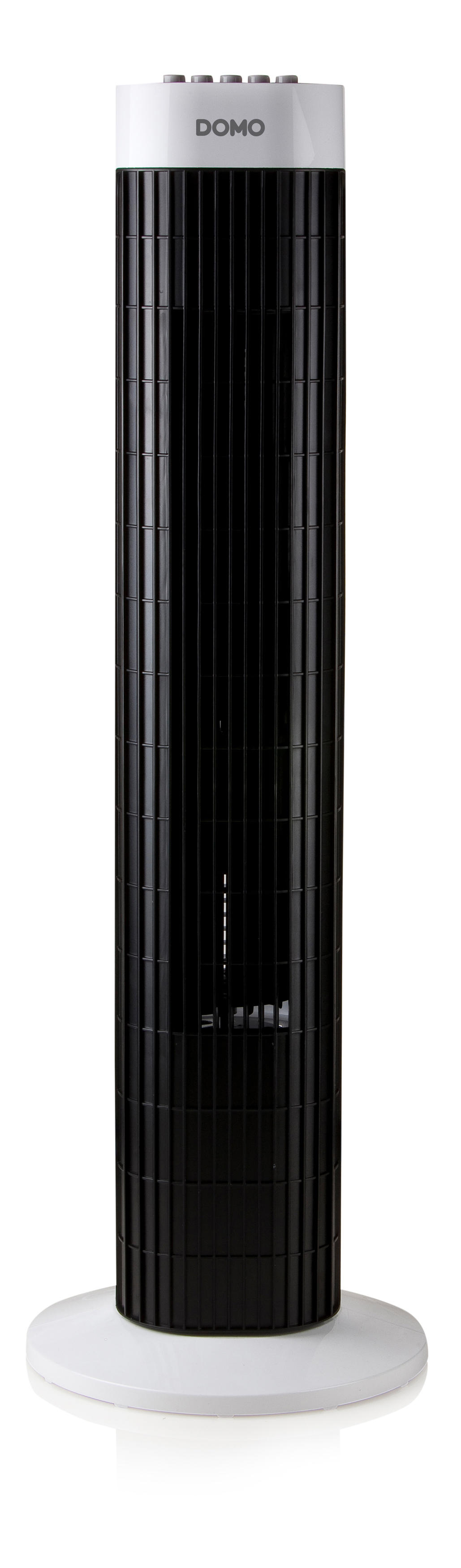 DOMO DO8125 Turmventilator Schwarz/Weiß (45 Watt)