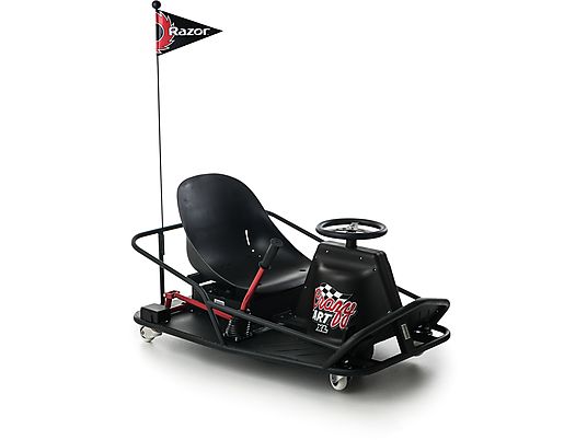 RAZOR Crazy Cart XL - Elektrischer Kinder-Kart (Schwarz)