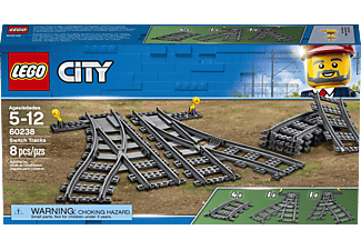 LEGO City 60238 Weichen Bausatz, Mehrfarbig