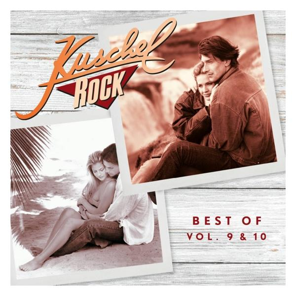 Albumcover. Fotos von einem Paar und einer Frau am Strand. 'KuschelRock'-Logo.