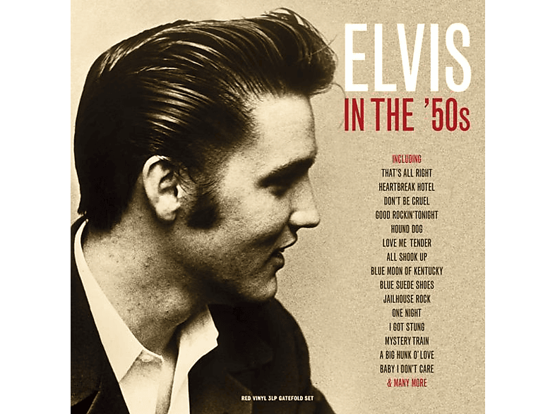 (silberfarbenes (Vinyl) - Vinyl) In 50\'s Presley The Elvis - Elvis