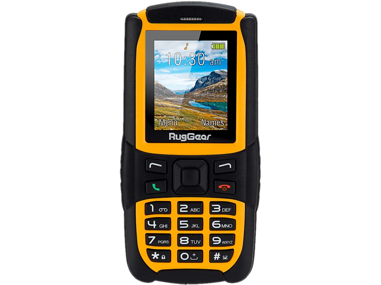 PROFOON GSM XBY-Outdoor Zwart-oranje (XBY- OUTDOOR)