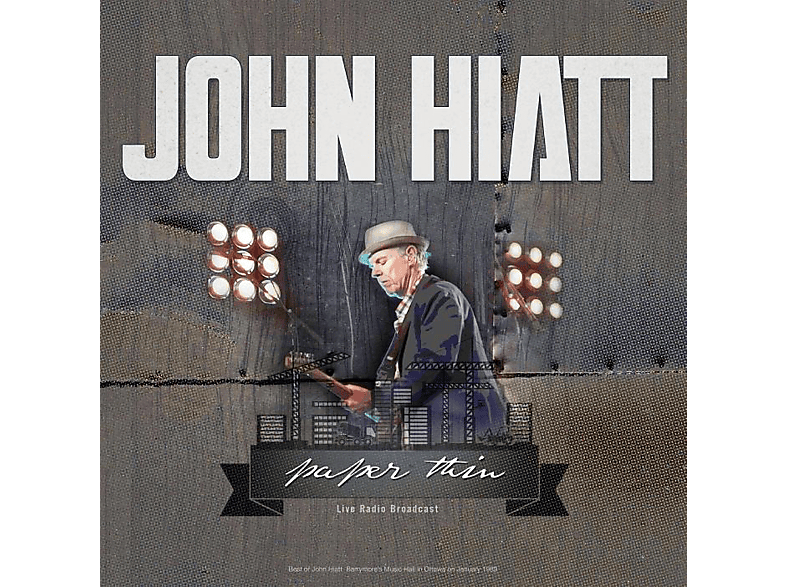 John Hiatt - Paper Thin: Best of Live Radio Broadcast Vinyl