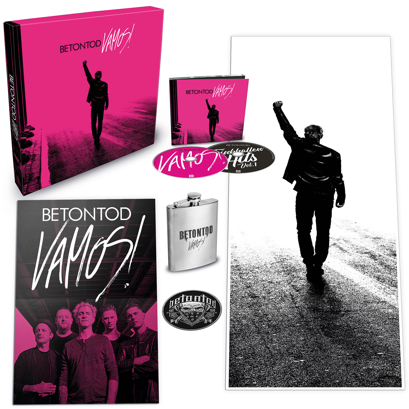 Betontod - VAMOS! (Limited Box mit Trinkhallen Hits Bonus CD)  - (CD)