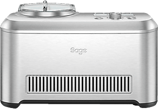 SAGE The Smart Scoop Eismaschine (200 Watt, Silber)