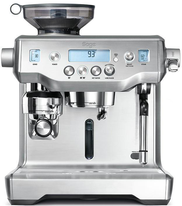 SAGE SES980BSS4EEU1 the Oracle Espressomaschine Silber