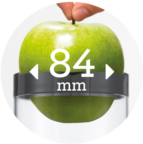SAGE SJE520BSS4CEU1 The Nutri Juicer Plus Entsafter 1300 Watt, Silber/Transparent
