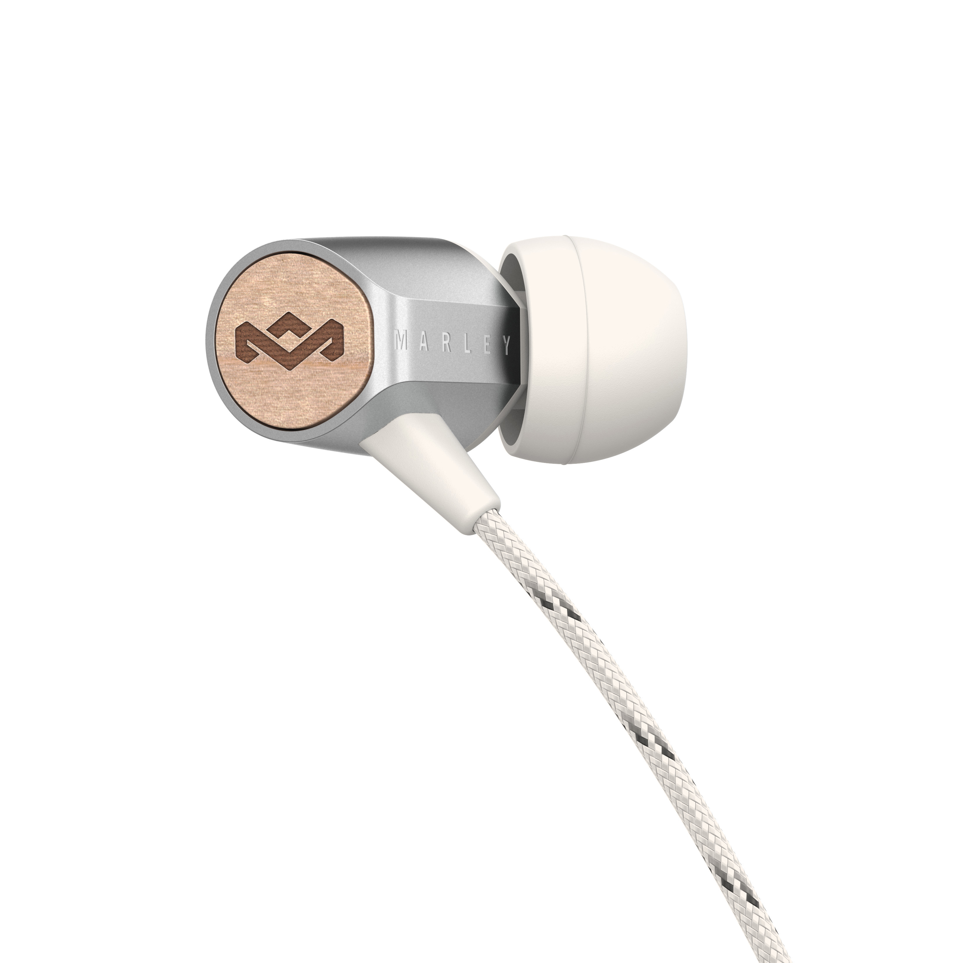 HOUSE OF MARLEY Uplift 2 - Auricolare (In-ear, Argento)