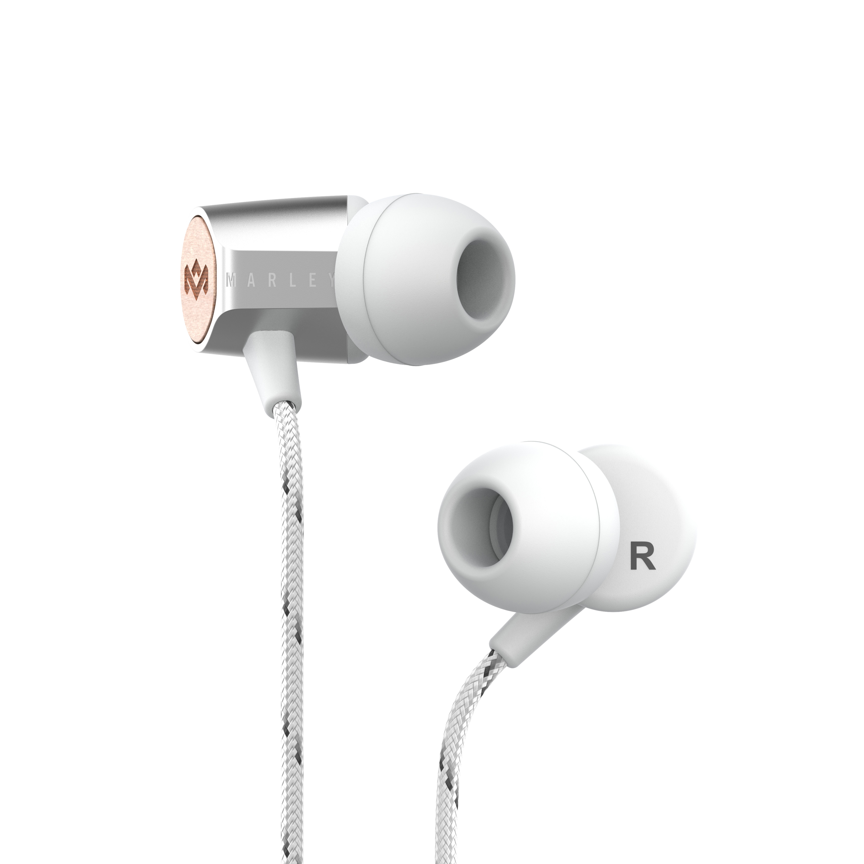 HOUSE OF MARLEY Uplift 2 - Auricolare (In-ear, Argento)