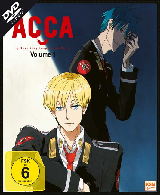 ACCA - 13 Inspection Dept. Episode DVD Volume 1 - - 1-4