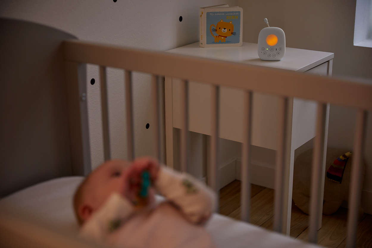 PHILIPS Babyphone SCD723/26 Avent mit Nachtruhe Modus und mit bis zu 330m Reichweite