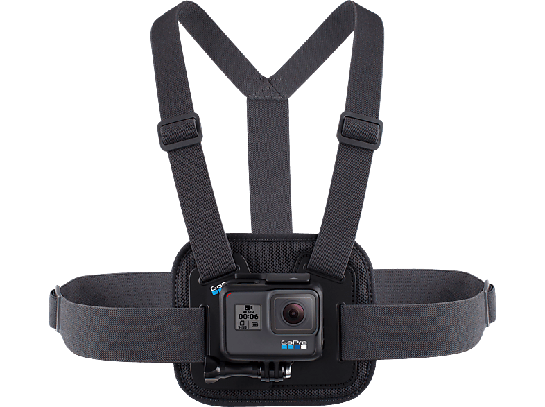 GOPRO 3661-195 Chesty, Brustgurthalterung, Schwarz