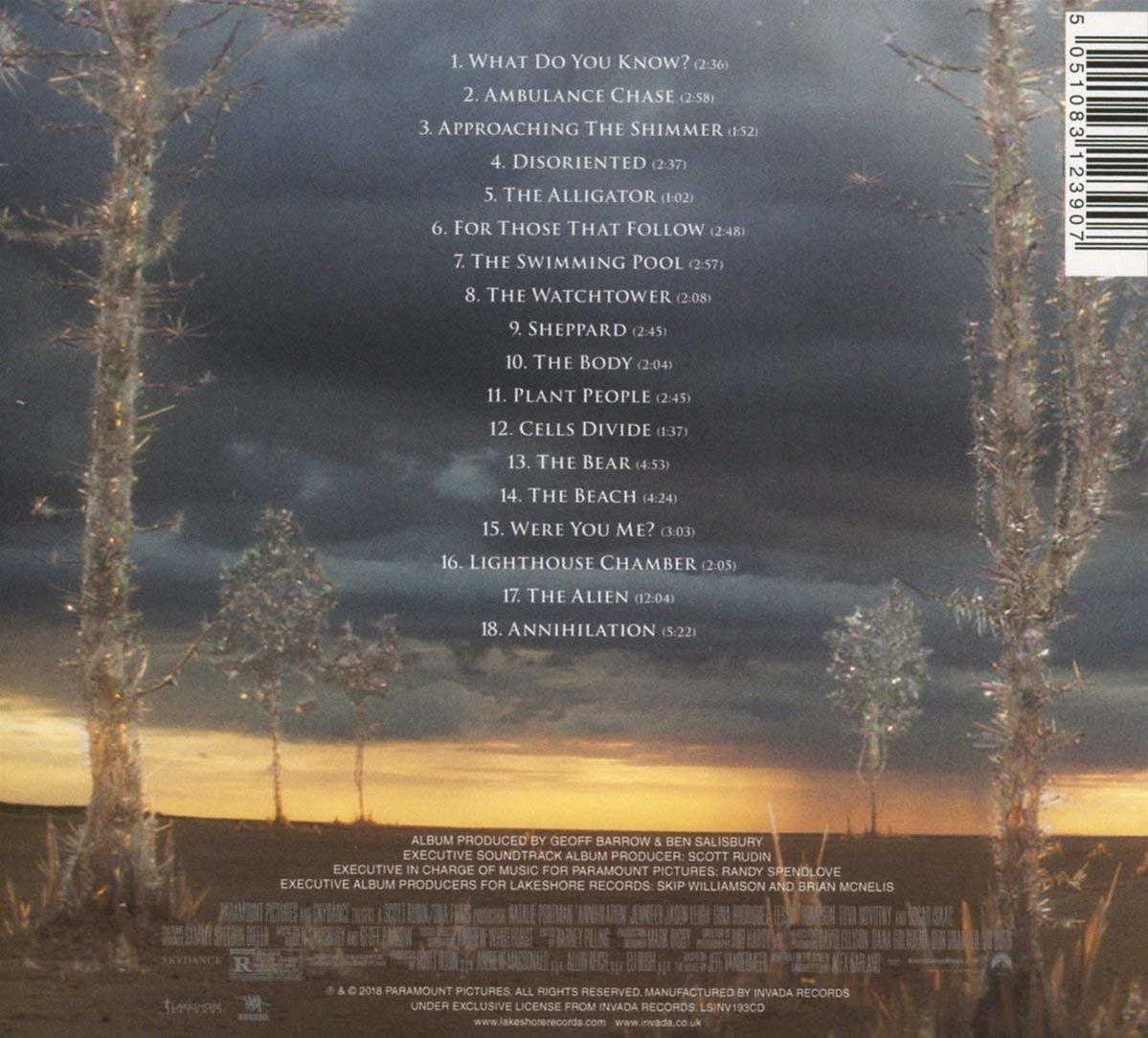 Ben Salisbury, Geoff Barrow - (CD) (OST) - Annihilation
