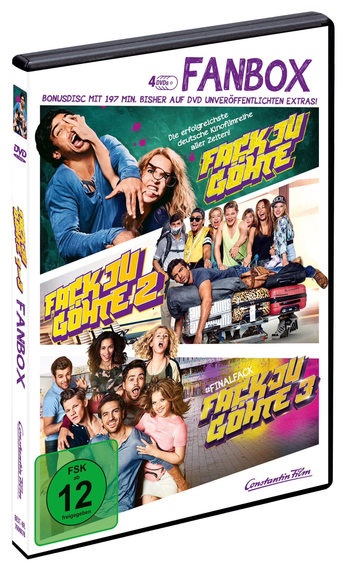 DVD-Box-Set mit deutschen Comedy-Filmen, 