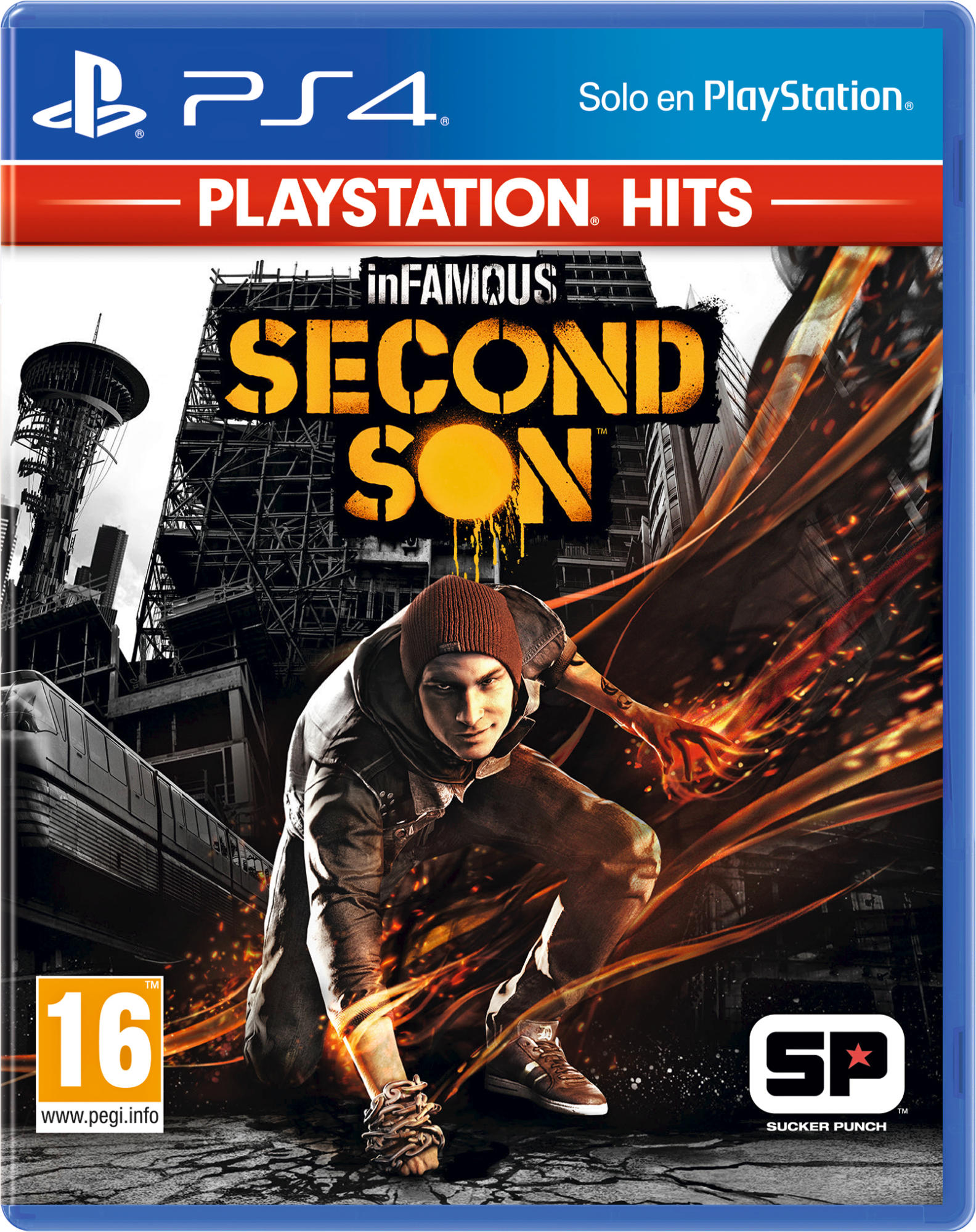 Juego Ps4 Infamous second son hits acciónaventura m16 12 sp