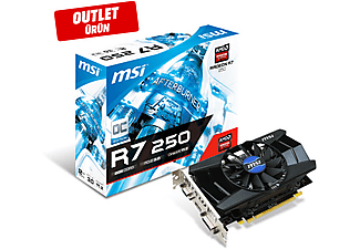 MSI R7 250 2GD3 OCV1 R7250 2GB DDR3 128b DX12 PCIE 3.0 x16 (1xVGA 1xDVI 1xHDMI) Outlet