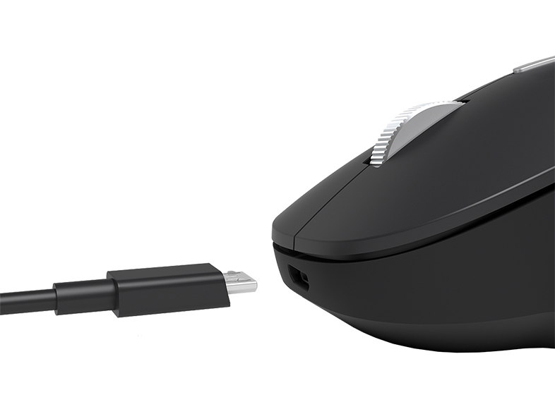 MICROSOFT Precision Mouse Maus, Grau